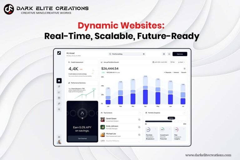 Dynamic Websites: Powering Scalable, Interactive Business Solutions